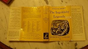 Seller image for The Ingoldsby Legends, or Mirth & Marvels (Everyman's Library #185) STATED 1ST PUBLISHED THIS EDITION IN 1960 in Yellow Illustrated DUSTJACKET by Leonard N. Breach of Scary Image of Witch & Skeleton head, Bat to Front DJ Panel . for sale by Bluff Park Rare Books