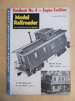 Model Railroader Magazine August 1954 Handbook No. 4 - Engine Facilities