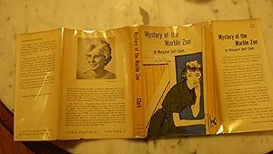 Imagen del vendedor de Mystery of the Marble Zoo SIGNED by Margaret Goff Clark in Color Dustjacket of surprised girl in Green Dress, Jill Spencer & Her Sister carol arrive at Chapman Place at Nite, & They walk Straight into Mystery & Danger. Marble Zoo is what the Townspeople call the Chapman Place a la venta por Bluff Park Rare Books