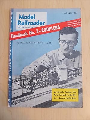 Model Railroader Magazine July 1954 Handbook No. 3 - Couplers