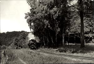 Bild des Verkufers fr Ansichtskarte / Postkarte Insel Rgen in der Ostsee, Kleinbahn Rasender Roland, Dampflok in voller Fahrt zum Verkauf von akpool GmbH