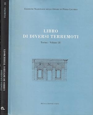 Bild des Verkufers fr Libro di diversi terremoti zum Verkauf von Biblioteca di Babele