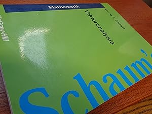 Seller image for Vektoranalysis : German Version of Vector Analysis (Schaum's Outline Series) for sale by suspiratio - online bcherstube