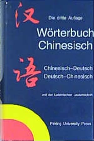 Wörterbuch chinesisch : chinesisch-deutsch, deutsch-chinesisch / hrsg. von Zhao Tangshou Deutsch-...