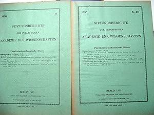 Bild des Verkufers fr Die formalen Regeln der intuitionistischen Logik bzw.Mathematik I - III zum Verkauf von Antiquariat Manfred Velden