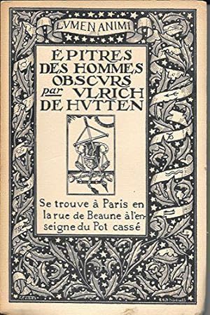 Seller image for ptres des hommes obscurs T.II for sale by JLG_livres anciens et modernes