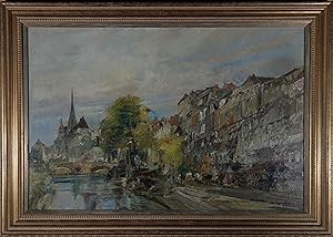 J.V. - 20th Century Oil, A View in the Seine