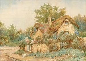 G.K. Mason - Early 20th Century Watercolour, Country Cottage