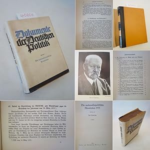 Bild des Verkufers fr Deutschlands Aufstieg zur Gromacht, bearbeitet von Axel Friedrichs = Band 1 der Reihe "Dokumente der deutschen Politik", herausgegeben von Reg.-Rat Paul Meyer-Benneckenstein (Prsident der Deutschen Hochschule fr Politik) * H A L B L E D E R - V o r z u g s a u s g a b e mit O r i g i n a l - S c h u t z u m s c h l a g zum Verkauf von Galerie fr gegenstndliche Kunst