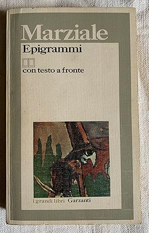 Imagen del vendedor de Epigrammi con testo a fronte a la venta por Studio bibliografico De Carlo