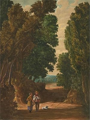 Image du vendeur pour A.E.M.P. After William James Muller (1812-1845) - 1880 Watercolour, Country Path mis en vente par Sulis Fine Art