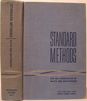 Seller image for Standard Methods for the Examination of Water and Wastewater: Thirteenth Edition for sale by SmarterRat Books