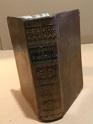 Dictionnaire abrégé d'antiquités pour servirà l'intelligence de l'histoire ancienne (1824 )