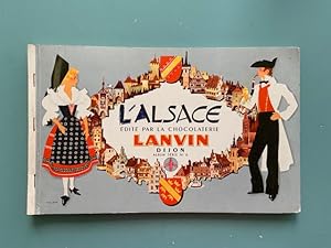 Bild des Verkufers fr L'Alsace dit par la chocolaterie Lanvin - Dijon - Album srie n6 zum Verkauf von Bouquinerie Inserfac-EBE