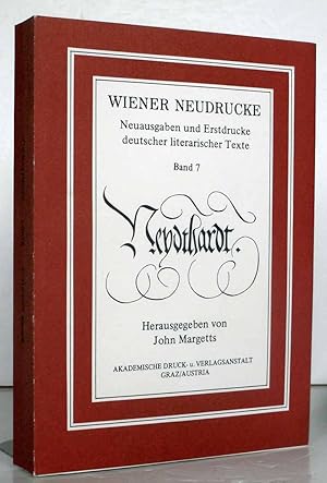 Bild des Verkufers fr Neidhartspiele (Wiener Neudrucke). Neuausgaben und Erstdrucke deutscher literarischer Texte zum Verkauf von Antiquariat an der Linie 3