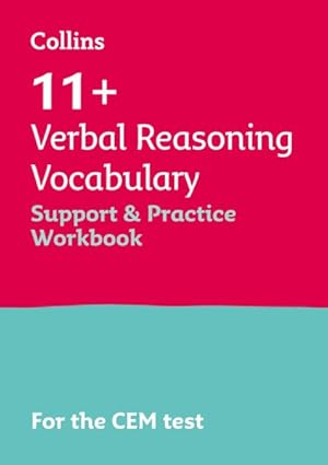 Seller image for 11+ Verbal Reasoning Vocabulary Support And Practice Workbook for sale by GreatBookPrices