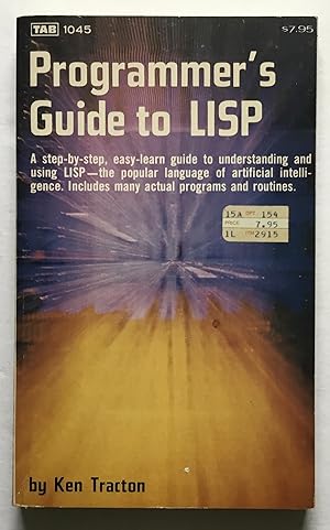 Bild des Verkufers fr Programmer's Guide to LISP. zum Verkauf von Monkey House Books