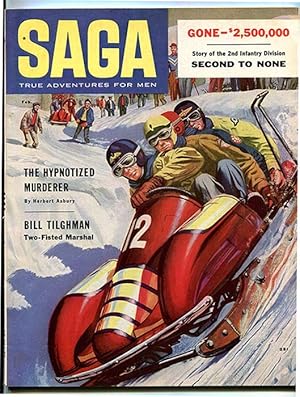 Saga Magazine True Adventures For Men Vol. 9 No. 5 (February, 1955)
