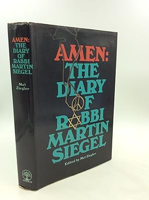 Seller image for AMEN: The Diary of Rabbi Martin Siegel for sale by Kubik Fine Books Ltd., ABAA