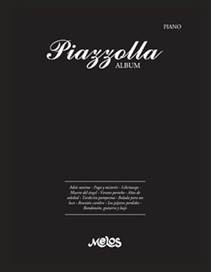 Seller image for Piazzolla Album: partitutas para piano for sale by GreatBookPrices