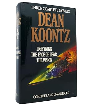 Immagine del venditore per KOONTZ THREE COMPLETE NOVELS Lightning, the Face of Fear and the Vision venduto da Rare Book Cellar
