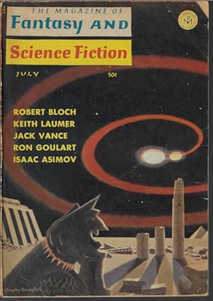Bild des Verkufers fr The Magazine of FANTASY AND SCIENCE FICTION (F&SF): July 1966 (Cugel series) zum Verkauf von Books from the Crypt