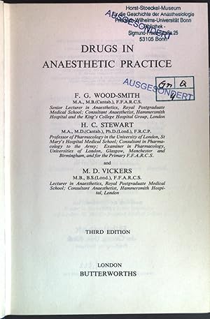 Bild des Verkufers fr Drugs in Anaesthetic Practice zum Verkauf von books4less (Versandantiquariat Petra Gros GmbH & Co. KG)