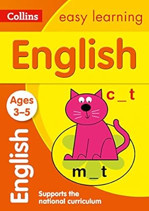 Image du vendeur pour Collins Easy Learning Age 3-5  English Ages 4-5: New Edition [Soft Cover ] mis en vente par booksXpress