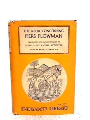 Seller image for The Book Concerning Piers the Plowman for sale by World of Rare Books