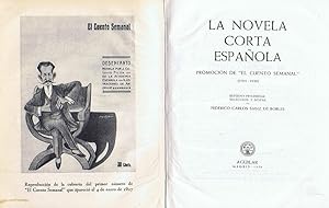 Seller image for LA NOVELA CORTA ESPAOLA. Promocin de ?El Cuento Semanal? (1901-1920) for sale by Librera Torren de Rueda