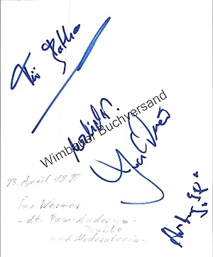 Bild des Verkufers fr Original Autogramm Ina Werner /// Autograph signiert signed signee zum Verkauf von Antiquariat im Kaiserviertel | Wimbauer Buchversand