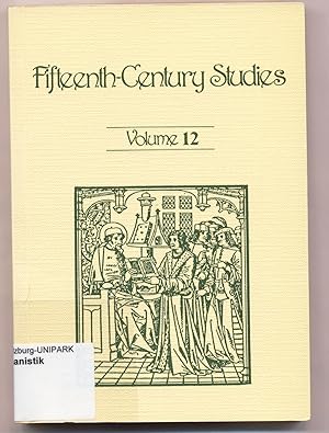 Bild des Verkufers fr Fifteenth-Century Studies Volume 12 zum Verkauf von avelibro OHG