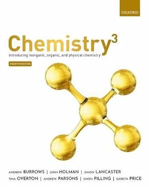 Bild des Verkufers fr Chemistry^D]3 : Introducing inorganic, organic and physical chemistry zum Verkauf von AHA-BUCH GmbH