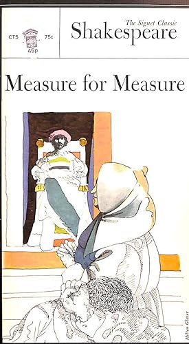 Measure for Measure. Edited by S. Nagarajan, etc (Signet Classics. no. CD233.)