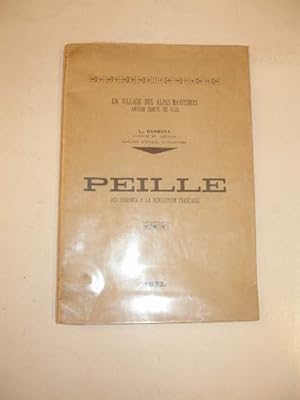 UN VILLAGE DES ALPES MARITIMES , ANCIEN COMTE DE NICE : PEILLE DES ORIGINES A LA REVOLUTION FRANC...