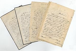 Seller image for 5 autograph letters signed. for sale by Antiquariat INLIBRIS Gilhofer Nfg. GmbH