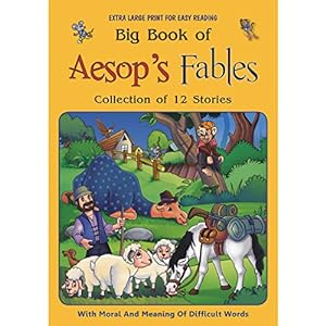 Bild des Verkufers fr Big Book of Aesop's Fables - Collection of 12 Stories zum Verkauf von WeBuyBooks