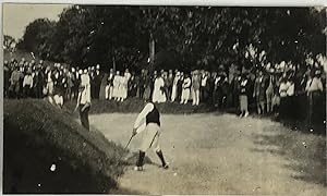 UNIQUE 1919 PHOTOGRAPH WALTER HAGEN "GOLF LEGEND IN TROUBLE"