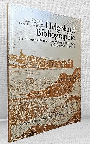 Imagen del vendedor de Helgoland-Bibliographie. Ein Fhrer durch das monographische Schrifttum ber die Insel Helgoland a la venta por Versand-Antiquariat Dr. Gregor Gumpert