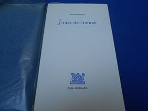 Seller image for Jours de Silence for sale by Emmanuelle Morin
