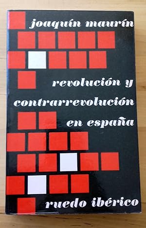 REVOLUCIÓN Y CONTRARREVOLUCIÓN EN ESPAÑA
