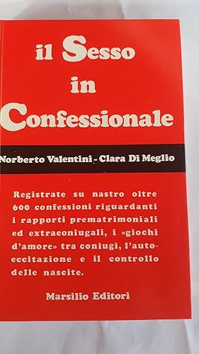 Immagine del venditore per Il Sesso in confessionale venduto da librisaggi