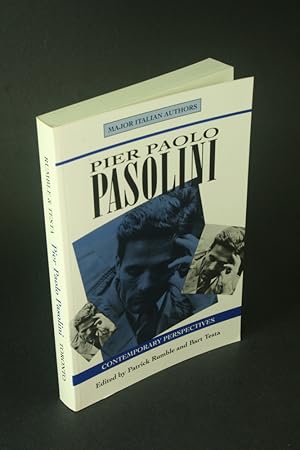 Bild des Verkufers fr Pier Paolo Pasolini: contemporary perspectives. Edited by Patrick Rumble and Bart Testa zum Verkauf von Steven Wolfe Books