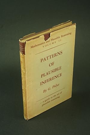 Immagine del venditore per Patterns of plausible inference. venduto da Steven Wolfe Books