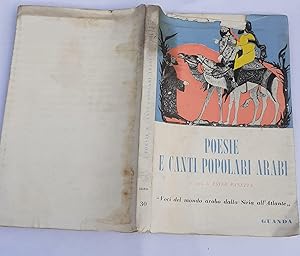Immagine del venditore per Poesie e canti popolari arabi venduto da librisaggi
