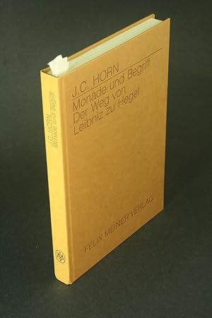 Seller image for Monade und Begriff: der Weg von Leibniz zu Hegel. for sale by Steven Wolfe Books