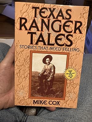 Imagen del vendedor de texas ranger tales a la venta por A.C. Daniel's Collectable Books