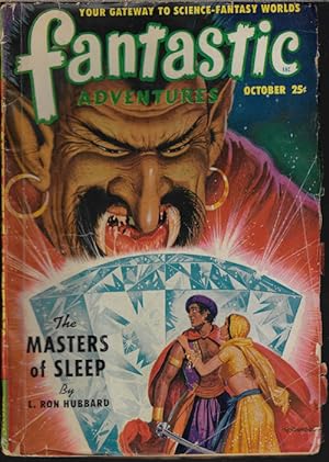 FANTASTIC ADVENTURES: October, Oct. 1950 ("The Masters of Sleep")