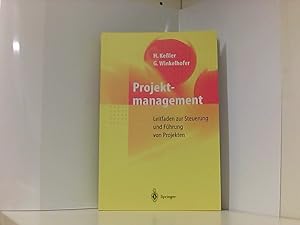 Bild des Verkufers fr Projektmanagement: Leitfaden zur Steuerung und Fhrung von Projekten zum Verkauf von Book Broker