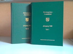 Sächsisches Amtsblatt Jahrgang 1998, Teil 1 und 2 2 Bücher